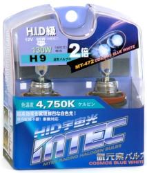 MTEC H9 Cosmos Blue White 7000K xenon hatású halogén izzó DUO BOX