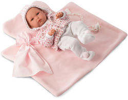 Llorens Bimba újszülött baba pléddel - 35 cm