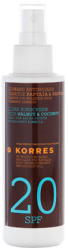 KORRES Sunscreen Clear Emulsion SPF 20 150ml - nem zsíros napozó emulzió kókusz és dió kivonattal