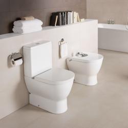 Gala Bideu pe pardoseala BTW Gala Emma Square alb lucios (G2736001)