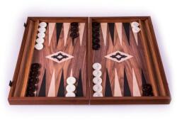 Manopoulos Set joc table backgammon lemn cu aspect de nuc , 47 x 60 cm