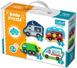 Trefl Baby Puzzle - Járművek 3,4,5,6 db-os (36071)