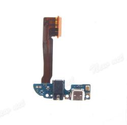 tel-szalk-01285 HTC One M8 töltőcsatlakozó port, flexibilis kábel / töltő csatlakozó flex (tel-szalk-01285)
