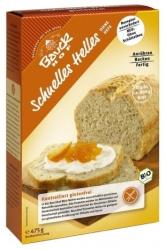 Bauckhof Bio gyors kenyérkeverék, világos, gluténmentes 475 g