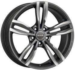 Mak Luft Gun Metallic Mirror CB72.6 5/120 18x9 ET44