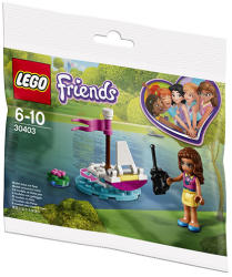 LEGO® Friends - Barca Cu Telecomanda A Oliviei (30403) LEGO