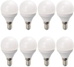 Crystal Set 8 Becuri LED Drimus 6W E14 Lumina Rece DL 6064 (S1486x8)