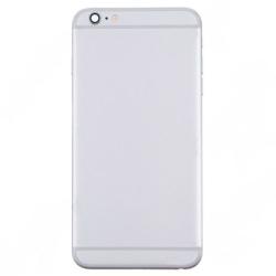  tel-szalk-00059 Apple iPhone 6 ezüst KOMPLETT akkufedél, hátlap, hátlapi kamera lencse stb (tel-szalk-00059)