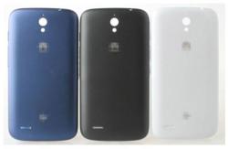 tel-szalk-01131 Huawei Ascend G610 kék Akkufedél hátlap - burkolati elem oldalsó gombokkal (tel-szalk-01131)