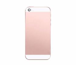  tel-szalk-00057 Apple iPhone SE rózsa arany KOMPLETT akkufedél, hátlap, hátlapi kamera lencse stb (tel-szalk-00057)