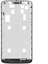  tel-szalk-02005 Motorola Moto X Play XT1560 / XT1561 fekete előlap lcd keret, burkolati elem (tel-szalk-02005)