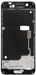  tel-szalk-01823 HTC One A9 fekete előlap lcd keret, burkolati elem (tel-szalk-01823)