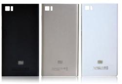  tel-szalk-00135 Akkufedél Hátlap - burkolati elem Xiaomi Mi 3 fekete(WCDMA Verzió) (tel-szalk-00135)