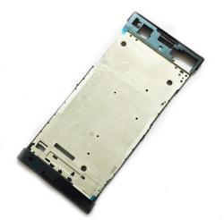  tel-szalk-02140 Sony Xperia XA1 fekete előlap lcd keret, burkolati elem (tel-szalk-02140)