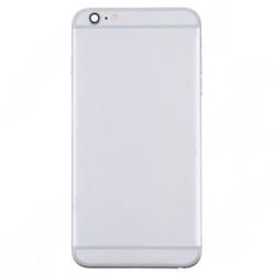 tel-szalk-00034 Apple iPhone 6 Plus ezüst KOMPLETT akkufedél, hátlap, hátlapi kamera lencse stb (tel-szalk-00034)