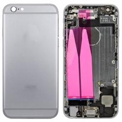 Utángyártott tel-szalk-00036 Akkufedél hátlap - burkolati elem iPhone 6S szürke utángyártott (tel-szalk-00036)