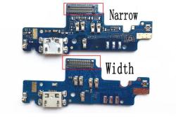 tel-szalk-01559 Xiaomi Redmi Note 4X keskeny csatlakozós töltőcsatlakozó port panel / töltő csatlakozó flex (tel-szalk-01559)