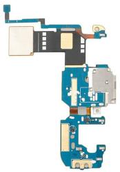 tel-szalk-01485 Samsung Galaxy S8 Plus G955U töltőcsatlakozó port, flexibilis kábel / töltő csatlakozó flex (tel-szalk-01485)