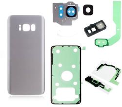 tel-szalk-00207 Samsung Galaxy S8 Plus ezüst akkufedél, hátlap, hátlapi kamera lencse (tel-szalk-00207)