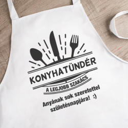  KONYHATÜNDÉR kötény