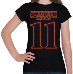 printfashion Stranger Kings 11 - Női póló - Fekete (889446)