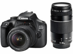 Canon EOS 4000D + 18-55mm + 75-300mm (3011C010AA) Aparat foto