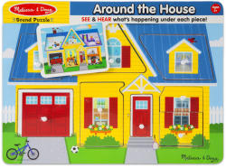 Melissa & Doug Hangos puzzle - A ház körül (K-10734)