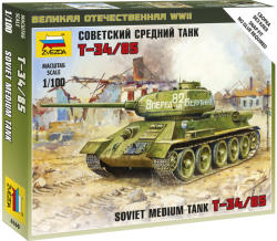 Zvezda Easy Kit T-34/85 1:100 (6160)