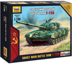 Zvezda Easy Kit T-72 1:100 (7400)