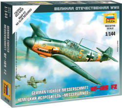 Zvezda Easy Kit Messerschmitt Bf109f-2 1:144 (6116)
