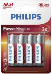Philips Philips LR6P4B/10 - 4 db alkáli elem AA POWER ALKALINE 1, 5V P2196 (P2196)