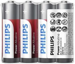 Philips Philips LR6P4F/10 - 4 db alkáli elem AA POWER ALKALINE 1, 5V 2600mAh P2199 (P2199)
