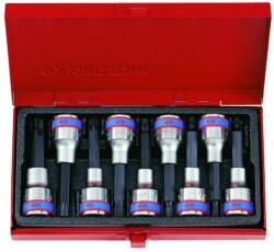 king tony torx bitfej készlet 1/2" 9 részes l80 4119pr