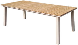 Ferrocom Soho kerti teakfa asztal 100x220 cm