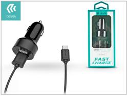DEVIA Smart Dual Fast Charge USB + USB Type-C Cable (ST301193)