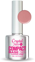 Crystal Nails - COMPACT BASE GEL COVER PINK - 8ML