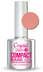 Crystal Nails - COMPACT BASE GEL TRANSLUCENT NUDE - 4ML