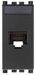 Vimar Priza modulara date RJ45 Cat5e Netsafe UTP 1 modul Vimar Arke (VIM-19339.11)