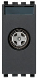 Vimar Priza modulara TV-RD-SAT directa 1dB gri antracit Vimar Eikon (VIM-20300.01)