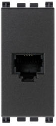 Vimar Priza modulara telefon RJ11 6/4 contacte 1 modul Vimar Arke (VIM-19320)