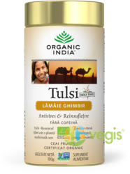 Organic India Ceai Tulsi cu Lamaie si Ghimbir Ecologic/Bio 100g