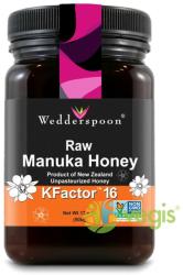 Wedderspoon Miere De Manuka KFactor 16 RAW 100% Naturala 500g