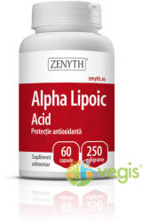 Zenyth Pharmaceuticals Alpha Lipoic Acid 250mg 60cps