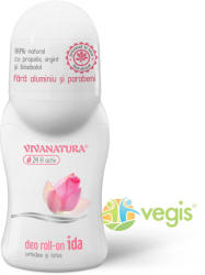 Viva Natura Deodorant Natural Roll-on Ida cu Orhidee si Lotus 50ml