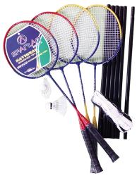 Tactic Sport Easy 4 Tollaslabda szett / Badminton készlet 4 ütővel hálótartóval, hálóval