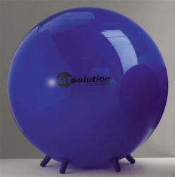 Aktiv Sitsolution ülőlabda apró lábakkal 65 cm, tengerész kék színben standard anyagból, a legkedvezőbb ár