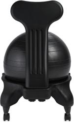 Capetan Capetan® Fit Office Plus magasított ülőfelületes háttámlás fitnesz szék labdával gurulógörgőkkel - f