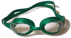 Malmsten Aqtiv úszószemüveg zöld színű kerettel áttetsző lencsével, zippes tokban