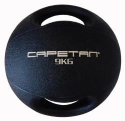 Capetan Capetan® 9Kg Professional Line Dual Grip kétfogantyús gumi medicinlabda (vízen úszó) - 9Kg Cross Tra