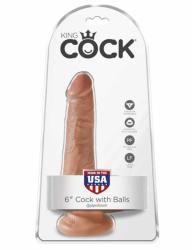 Pipedream King Cock 6" Cock with Balls